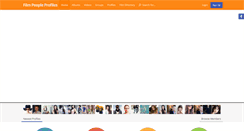 Desktop Screenshot of filmpeopleprofiles.com